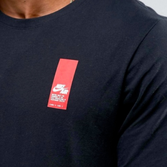 Nike Air Men's Basketball Athletic Drop Hem Shirt - Picture 3 of 4